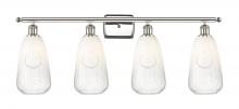 Innovations Lighting 516-4W-PN-G480-6OP - Brookhaven Almond - 4 Light - 36 inch - Polished Nickel - Bath Vanity Light