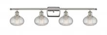 Innovations Lighting 516-4W-PN-G555-6CL - Ithaca - 4 Light - 36 inch - Polished Nickel - Bath Vanity Light