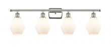 Innovations Lighting 516-4W-PN-G651-6-LED - Cindyrella - 4 Light - 36 inch - Polished Nickel - Bath Vanity Light