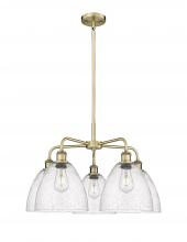 Innovations Lighting 516-5CR-AB-GBD-94 - Bristol - 5 Light - 27 inch - Antique Brass - Chandelier