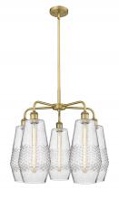 Innovations Lighting 516-5CR-BB-G684-7 - Windham - 5 Light - 25 inch - Brushed Brass - Chandelier