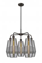 Innovations Lighting 516-5CR-OB-G683-7 - Windham - 5 Light - 25 inch - Oil Rubbed Bronze - Chandelier