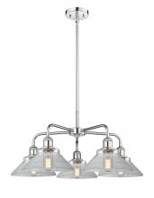 Innovations Lighting 516-5CR-PC-G132 - Orwell - 5 Light - 26 inch - Polished Chrome - Chandelier