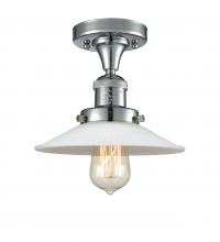 Innovations Lighting 517-1CH-PC-G1 - Halophane - 1 Light - 9 inch - Polished Chrome - Semi-Flush Mount