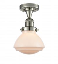 Innovations Lighting 517-1CH-PN-G321 - Olean - 1 Light - 7 inch - Polished Nickel - Semi-Flush Mount