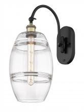 Innovations Lighting 518-1W-BAB-G557-8CL - Vaz - 1 Light - 8 inch - Black Antique Brass - Adjustable Swing Arm
