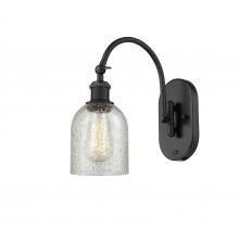 Innovations Lighting 518-1W-BK-G259 - Caledonia - 1 Light - 5 inch - Matte Black - Adjustable Swing Arm