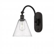 Innovations Lighting 518-1W-OB-GBC-84 - Berkshire - 1 Light - 8 inch - Oil Rubbed Bronze - Sconce