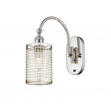 Innovations Lighting 518-1W-PN-M18-PN - Nestbrook - 1 Light - 5 inch - Polished Nickel - Sconce