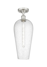 Innovations Lighting 616-1F-SN-G456-8SDY - Chelsea - 1 Light - 8 inch - Brushed Satin Nickel - Semi-Flush Mount