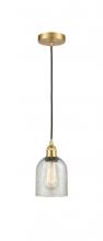Innovations Lighting 616-1P-SG-G259 - Caledonia - 1 Light - 5 inch - Satin Gold - Cord hung - Mini Pendant