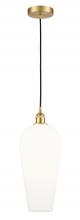 Innovations Lighting 616-1P-SG-G456-8WH - Chelsea - 1 Light - 8 inch - Satin Gold - Cord hung - Mini Pendant