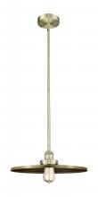 Innovations Lighting 616-1S-AB-MFR-AB-16 - Appalachian - 1 Light - 16 inch - Antique Brass - Stem hung - Mini Pendant