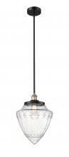 Innovations Lighting 616-1S-BAB-G664-12 - Bridgeton - 1 Light - 12 inch - Black Antique Brass - Stem Hung - Mini Pendant