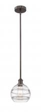 Innovations Lighting 616-1S-OB-G556-8CL - Rochester - 1 Light - 8 inch - Oil Rubbed Bronze - Stem hung - Mini Pendant