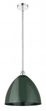 Innovations Lighting 616-1S-PC-MBD-16-GR - Plymouth - 1 Light - 16 inch - Polished Chrome - Cord hung - Mini Pendant