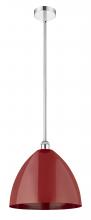 Innovations Lighting 616-1S-PC-MBD-16-RD - Plymouth - 1 Light - 16 inch - Polished Chrome - Stem hung - Mini Pendant