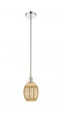 Innovations Lighting 616-1S-PN-G459-6ME - Preston Bulb - 1 Light - 6 inch - Polished Nickel - Stem hung - Mini Pendant