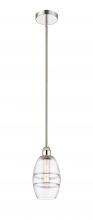 Innovations Lighting 616-1S-PN-G557-6CL - Vaz - 1 Light - 6 inch - Polished Nickel - Stem hung - Mini Pendant