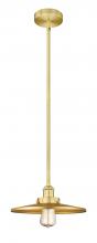 Innovations Lighting 616-1S-SG-MFR-SG-12 - Appalachian - 1 Light - 12 inch - Satin Gold - Stem hung - Mini Pendant