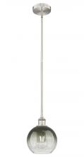 Innovations Lighting 616-1S-SN-G483-8SL - Brookhaven Globe - 1 Light - 8 inch - Brushed Satin Nickel - Stem hung - Mini Pendant