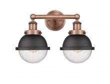 Innovations Lighting 616-2W-AC-HFS-64-BK - Edison - 2 Light - 16 inch - Antique Copper - Bath Vanity Light