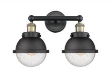 Innovations Lighting 616-2W-BAB-HFS-64-BK - Edison - 2 Light - 16 inch - Black Antique Brass - Bath Vanity Light