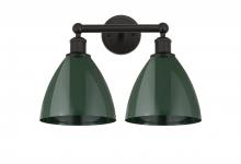 Innovations Lighting 616-2W-OB-MBD-75-GR - Plymouth - 2 Light - 17 inch - Oil Rubbed Bronze - Bath Vanity Light