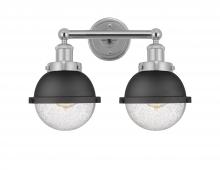 Innovations Lighting 616-2W-PC-HFS-64-BK - Edison - 2 Light - 16 inch - Polished Chrome - Bath Vanity Light