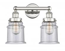 Innovations Lighting 616-2W-PN-G184 - Canton - 2 Light - 15 inch - Polished Nickel - Bath Vanity Light