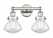 Innovations Lighting 616-2W-PN-G322 - Olean - 2 Light - 16 inch - Polished Nickel - Bath Vanity Light