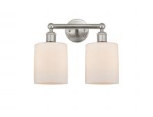 Innovations Lighting 616-2W-SN-G111 - Cobbleskill - 2 Light - 14 inch - Brushed Satin Nickel - Bath Vanity Light