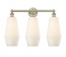 Innovations Lighting 616-3W-AB-G681-7 - Windham - 3 Light - 25 inch - Antique Brass - Bath Vanity Light