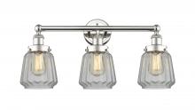 Innovations Lighting 616-3W-PN-G142 - Chatham - 3 Light - 25 inch - Polished Nickel - Bath Vanity Light