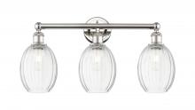 Innovations Lighting 616-3W-PN-G459-6CL - Preston Bulb - 3 Light - 24 inch - Polished Nickel - Bath Vanity Light