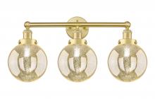 Innovations Lighting 616-3W-SG-G208-8 - Beacon - 3 Light - 26 inch - Satin Gold - Bath Vanity Light