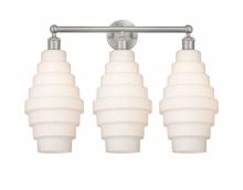 Innovations Lighting 616-3W-SN-G671-8 - Cascade - 3 Light - 26 inch - Satin Nickel - Bath Vanity Light