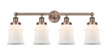 Innovations Lighting 616-4W-AC-G181 - Canton - 4 Light - 33 inch - Antique Copper - Bath Vanity Light