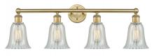 Innovations Lighting 616-4W-BB-G2811 - Hanover - 4 Light - 33 inch - Brushed Brass - Bath Vanity Light