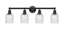 Innovations Lighting 616-4W-BK-G559-5SDY - Bridal Veil - 4 Light - 32 inch - Matte Black - Bath Vanity Light