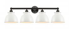 Innovations Lighting 616-4W-OB-M14-W - Adirondack - 4 Light - 35 inch - Oil Rubbed Bronze - Bath Vanity Light