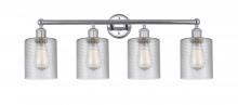 Innovations Lighting 616-4W-PC-G112 - Cobbleskill - 4 Light - 32 inch - Polished Chrome - Bath Vanity Light