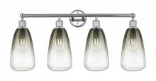Innovations Lighting 616-4W-PC-G480-6SL - Brookhaven Almond - 4 Light - 33 inch - Polished Chrome - Bath Vanity Light
