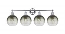 Innovations Lighting 616-4W-PC-G483-8SL - Brookhaven Globe - 4 Light - 35 inch - Polished Chrome - Bath Vanity Light
