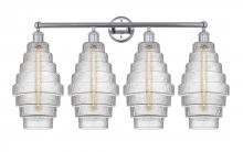 Innovations Lighting 616-4W-PC-G672-8 - Cascade - 4 Light - 35 inch - Polished Chrome - Bath Vanity Light