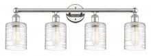 Innovations Lighting 616-4W-PN-G1113 - Cobbleskill - 4 Light - 32 inch - Polished Nickel - Bath Vanity Light