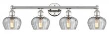 Innovations Lighting 616-4W-PN-G92 - Fenton - 4 Light - 34 inch - Polished Nickel - Bath Vanity Light