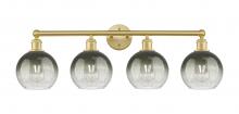 Innovations Lighting 616-4W-SG-G483-8SL - Brookhaven Globe - 4 Light - 35 inch - Satin Gold - Bath Vanity Light