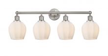 Innovations Lighting 616-4W-SN-G461-6 - Norfolk - 4 Light - 33 inch - Brushed Satin Nickel - Bath Vanity Light