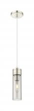 Innovations Lighting 617-1P-PN-G617-8SM - Boreas - 1 Light - 3 inch - Polished Nickel - Cord Hung - Mini Pendant